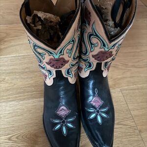 Vintage Lucchese cowboy boots size 8.5